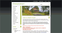 Desktop Screenshot of chalupanakopci.cz