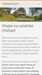 Mobile Screenshot of chalupanakopci.cz